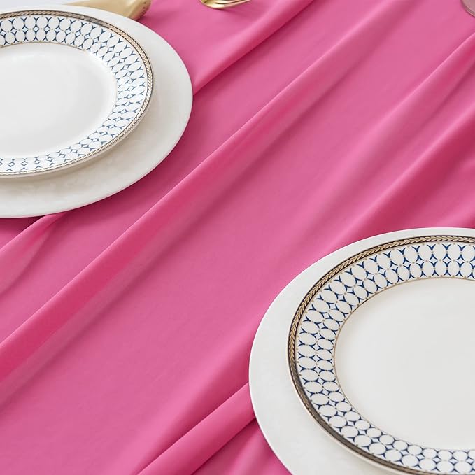 12Pack 9ft Chiffon Table Runner 14x108 Inch Sheer Romantic Table Runner - Image 4