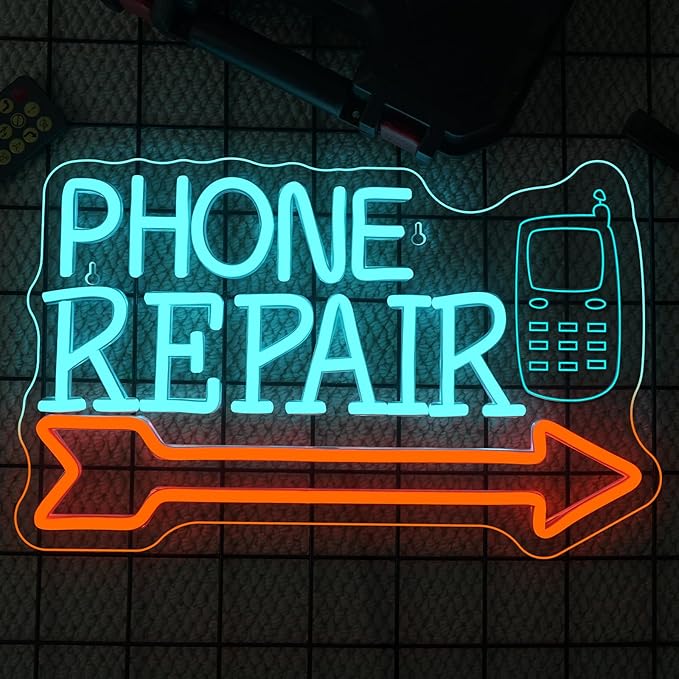 Looklight Phone Repair Neon Sign Dimmale Neon Lights - Image 8