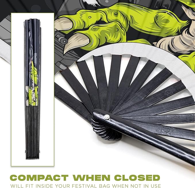 GloFX Folding Fan - Image 2