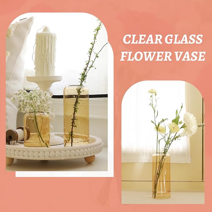 24pcs Glass Bud Vases Set, Small Vases - Image 4