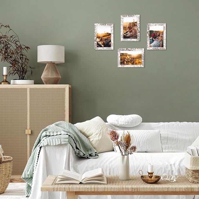 PETAFLOP Wooden Bulk 4x6 Picture Frame Set of 18 - Image 4