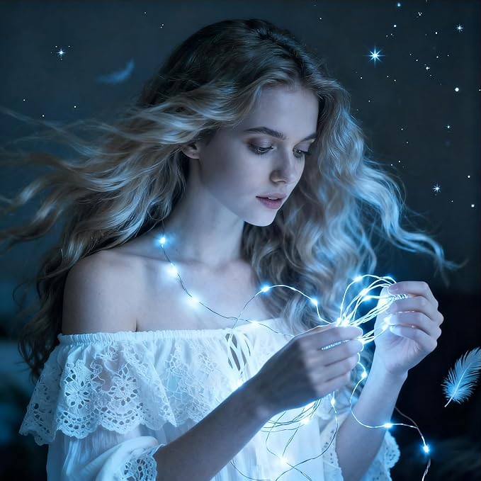 ZNYCYE Fairy Lights Battery Operated, 24 Packs 9.8FT 30LEDs+ 6 Replacement - Image 2