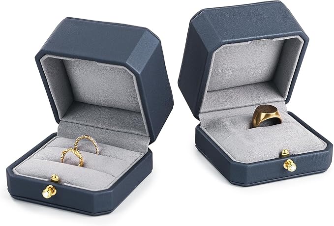 Oirlv Premium Leather Double Ring Box - Image 9