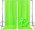 10ft x 10ft Fresh Green Backdrop Curtains by Tisspoms