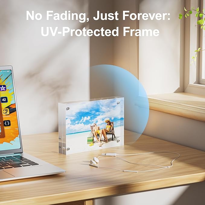 2 Pack 4x6 Acrylic Picture Frames - Image 6