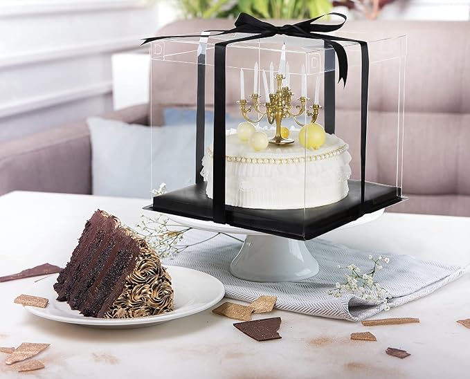 XININSUN 6inch Clear tall cake Box - Image 3