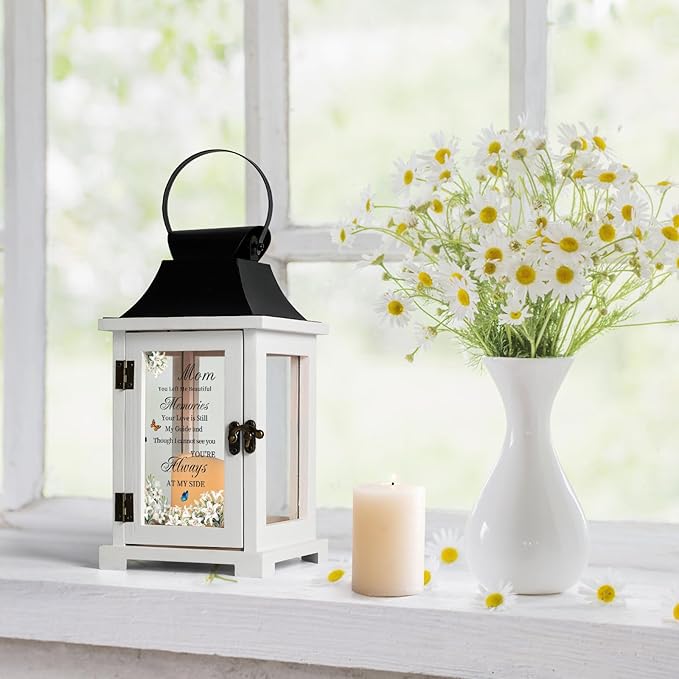 Memorial Lantern Bereavement Sympathy Gifts in Memory of Loved One Memorial - Image 3