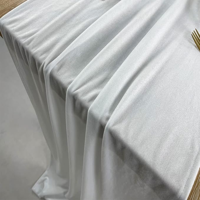 Luxurious Velvet Table Runner, 10ft Wedding Reception Decorations, 20x120inch - Image 7
