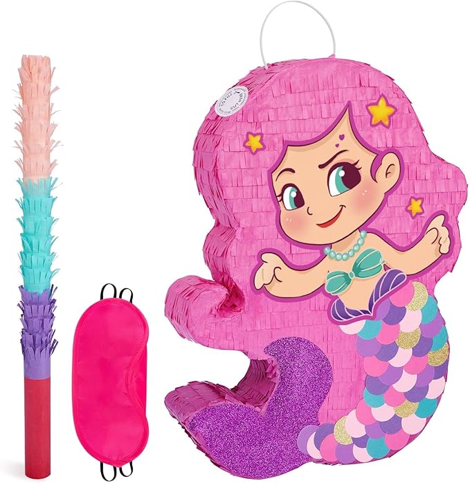WERNNSAI Mermaid Piñata-Mermaid Party Piñata by WERNNSAI