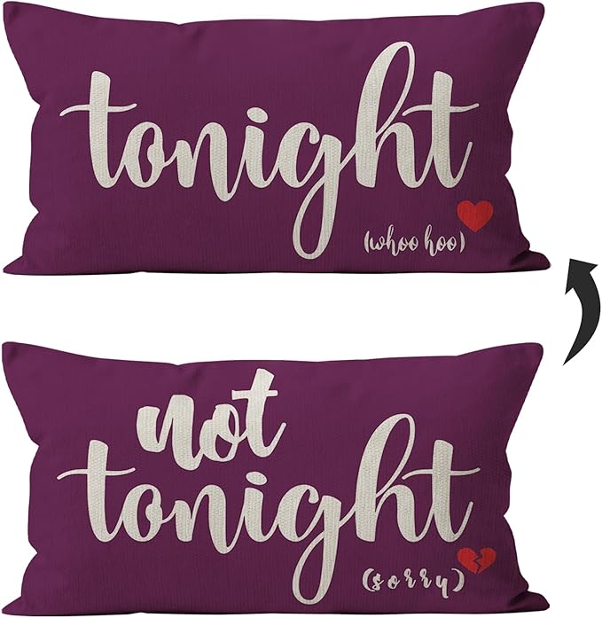 Mancheng-zi Bridal Gift, 12x20 Pillow Cover, Bridal Shower Gifts, Funny Couples by Mancheng-zi