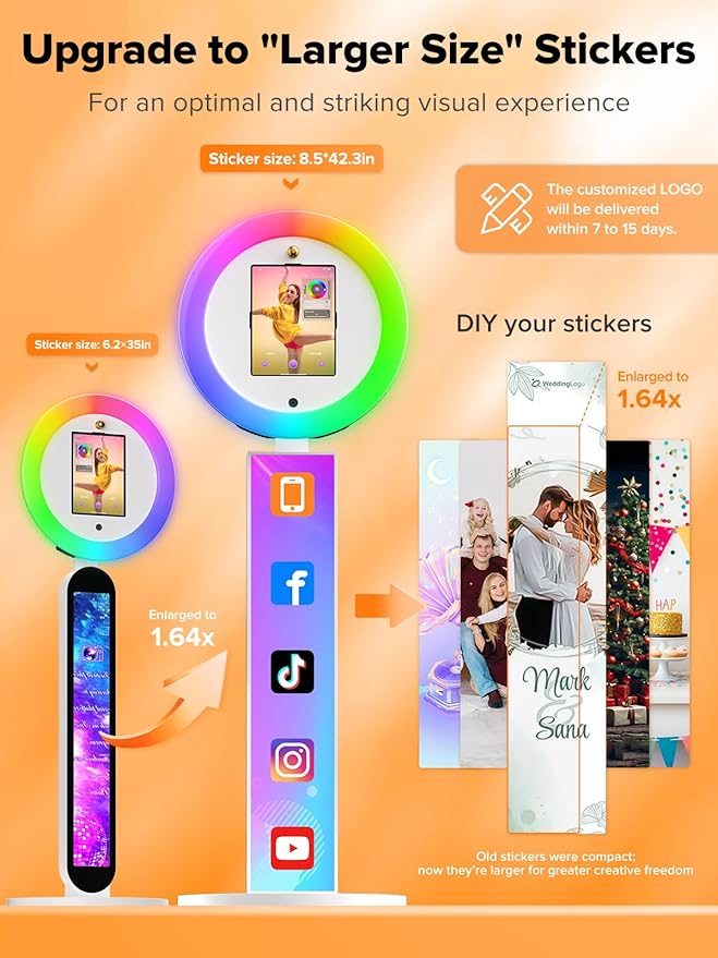 Portable Photo Booth, Photo Booth Machine Compatible - Image 4