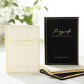 2 Pcs Wedding Vow Books His and Her to Husband Wife Wedding Must Have Registry by Engrowtic