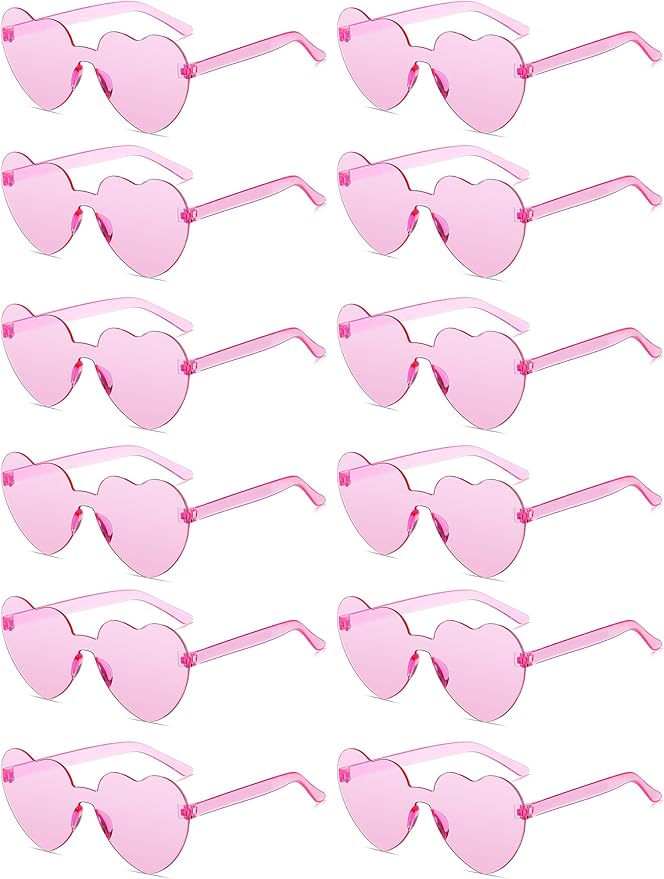 12/20/24 Pairs Heart Sunglasses by COLREA