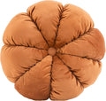 Flower Pillow Cushion Round Decorative Throw Pillow by HWOUGINY