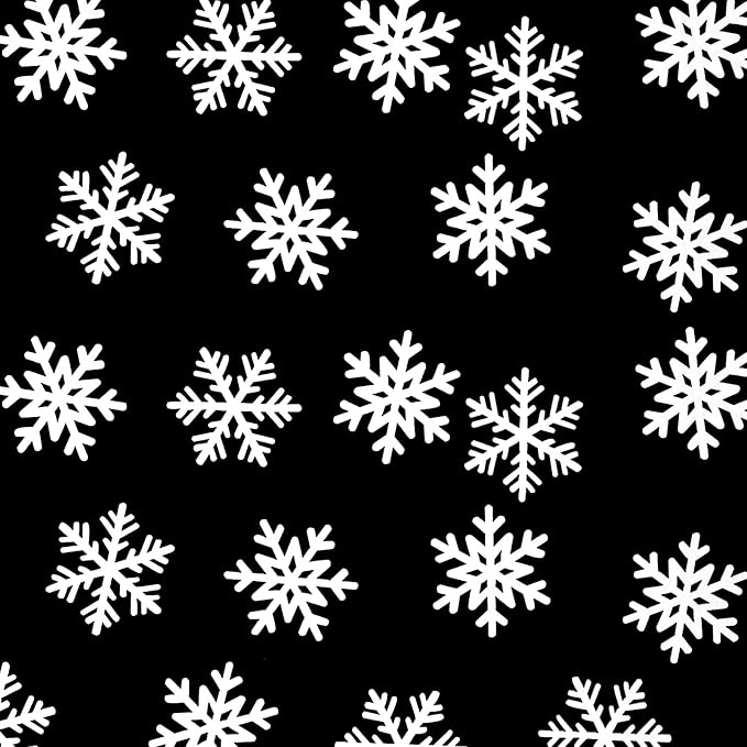 200PC White Snowflake Confetti Christmas Decorations Mini Snowflakes Table - Image 8