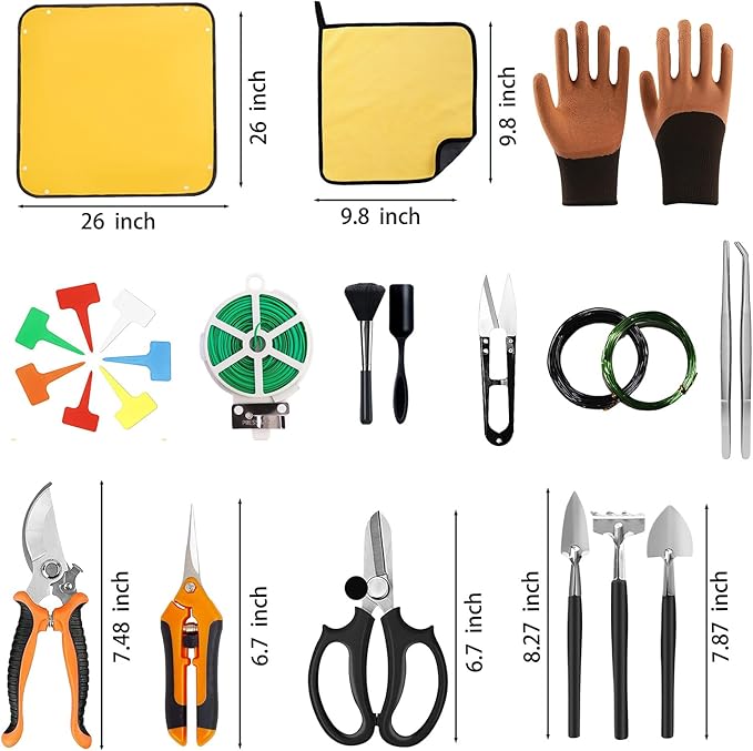 Bonsai Tools Set for Beginners, Bonsai Tree Kit - Image 6
