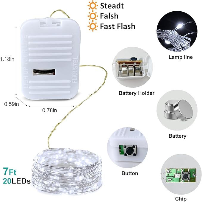 24 Pack Led Fairy Lights - Image 7