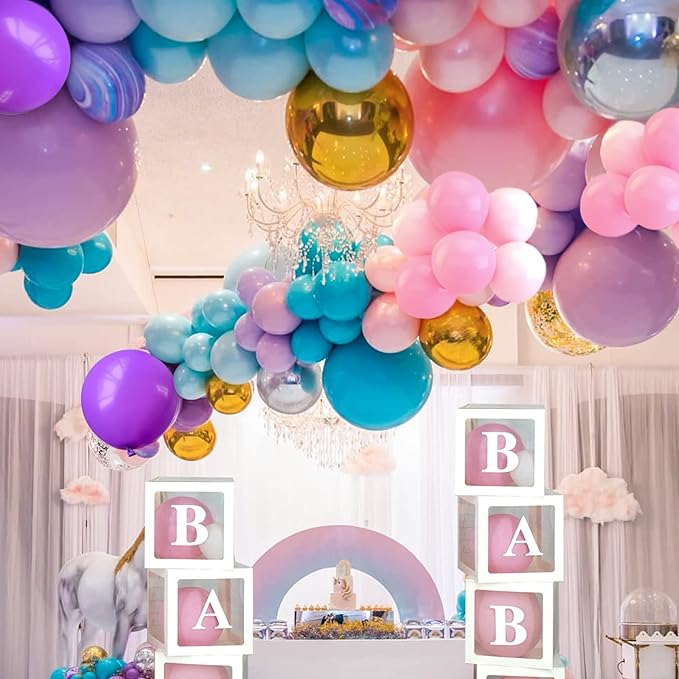 110pcs Purple Balloons 12 inch - Image 7