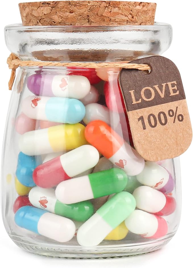 Capsule Letters Message in a Glass Bottle by KBFUSHI