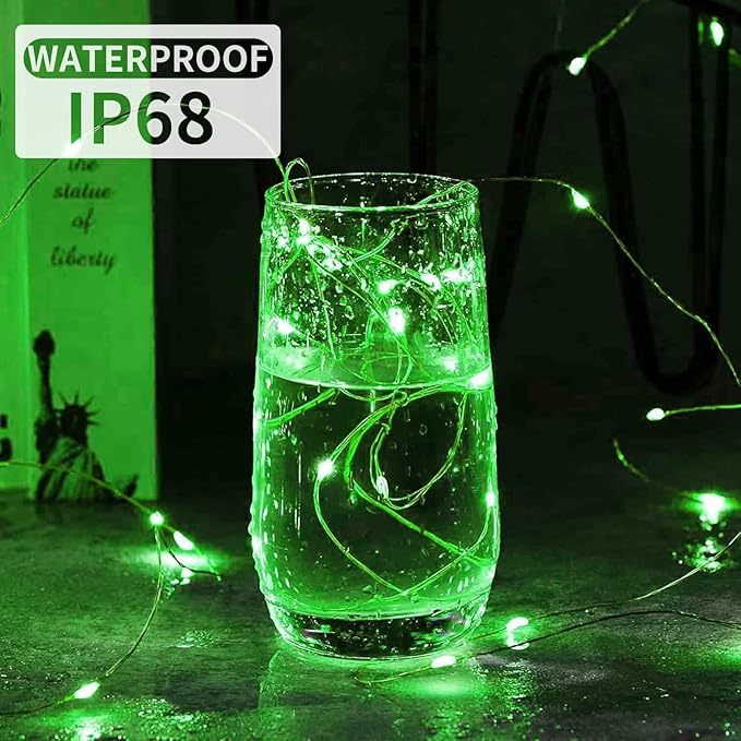 Aogist Led Fairy Lights 3 Modes Battery Operated String Lights Waterproof - Image 2