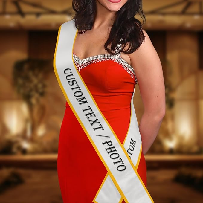 Custom Sash, Personalized Birthday Sash - Image 7