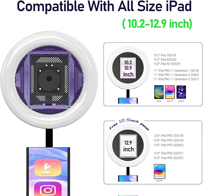 MWE Portable Photo Booth Machine Stand Compatible - Image 2