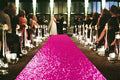 ShinyBeauty 4FTx15FT-Sequin Aisle Runner-Fuchsia Sparkly Carpet Runner by ShinyBeauty