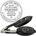 MaxMark Insert Only for Notary Seal Round Embosser for New York State by Maxmark
