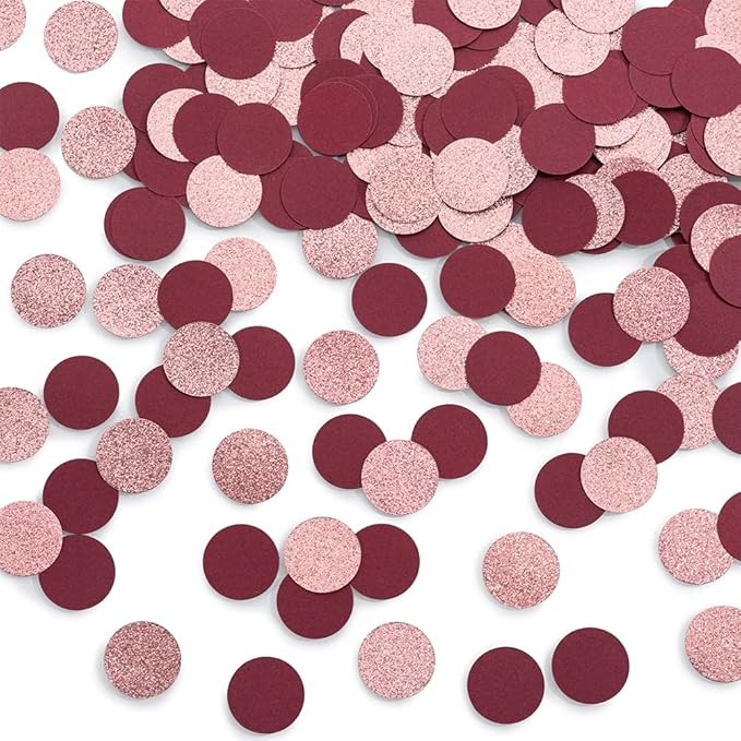 Glitter Confetti Table Decoration by MOWO