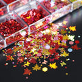 Maple Leaves Confetti by YWWQSJH