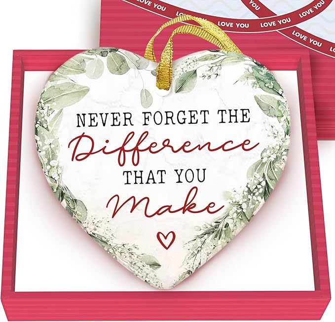 GOSSBY Thank You Christmas Ornament by Gossby