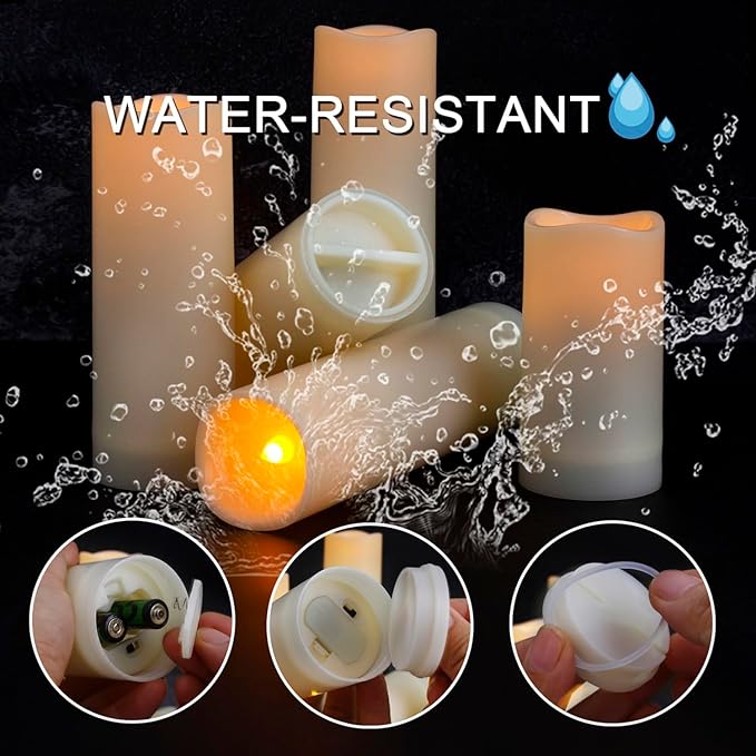 Aignis 24pcs Flameless LED Candles Battery Operated - Image 7