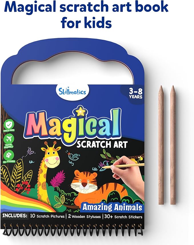 Skillmatics Scratch Art Book for Kids - Image 3