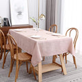 maxmill Lux Faux Linen Table Cloth by maxmill