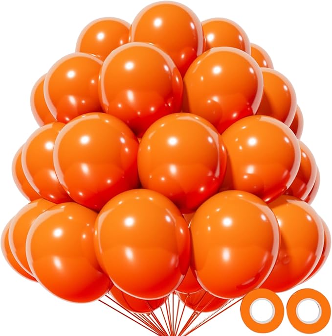 KAWKALSH Orange Balloon 12 Inch by %E7%AB%8B%E5%8D%B3%E8%B4%AD%E4%B9%B0