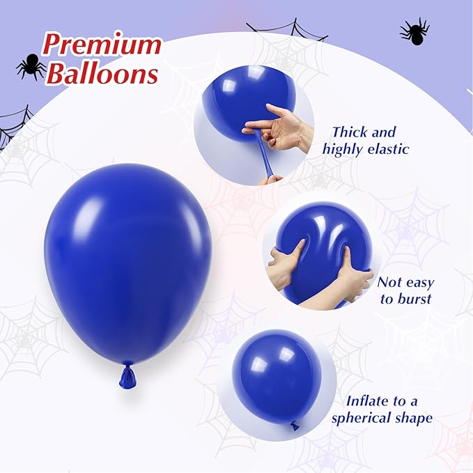 60pcs Spider Theme Balloons - Image 3