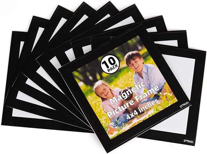 4X4" Magnetic Picture Frame by MagneticPictureFrameandMagneticLabels