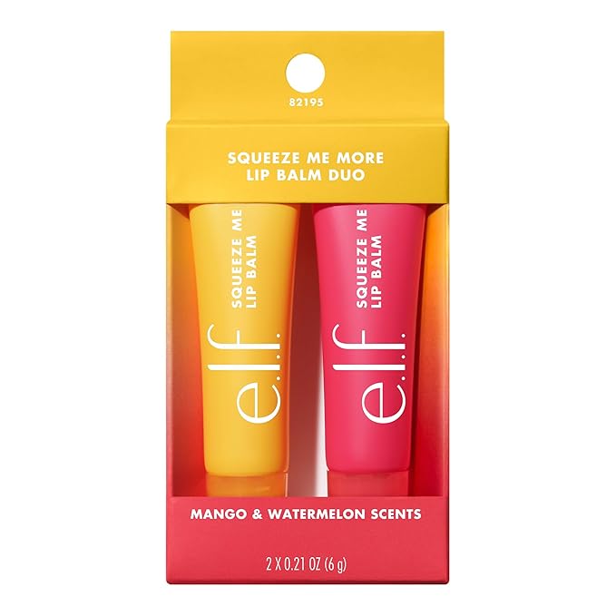 e.l.f. Squeeze Me More Lip Balm Duo, Moisturizing Balm by elf