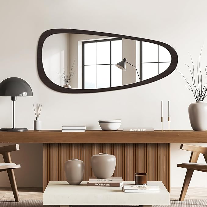 WallBeyond Asymmetrical Mirror, Irregular Wall Mirror, Wall Mirrors Decorative - Image 8