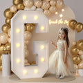 JoyMuse 4FT Marquee Light Up Letters, Large Marquee Letters 4 Feet Tall by Unknown