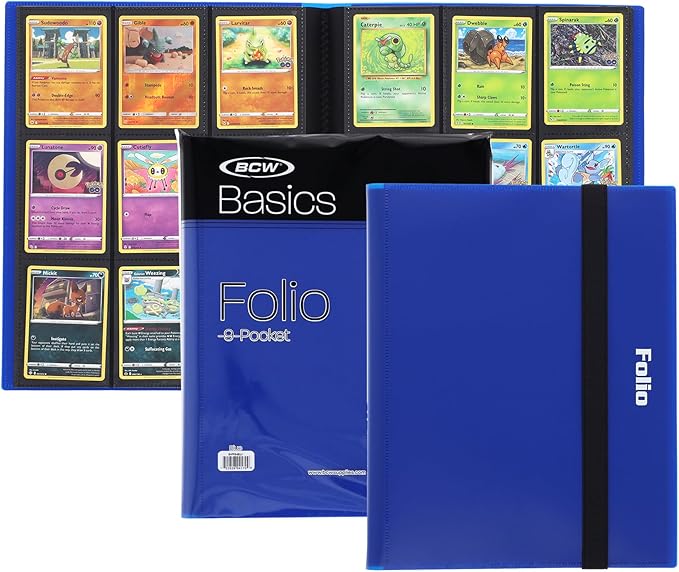 BCW Basics Folio 9-Pocket Card Album by BCW