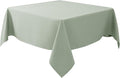 Biscaynebay Square Tablecloth 54x54 Inch-Sage Card Fabric Table Cover-Small by Biscaynebay