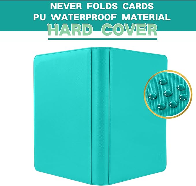 1000+ Pockets Trading Card Binder, 16-Pocket Card Ablum Compatible - Image 4