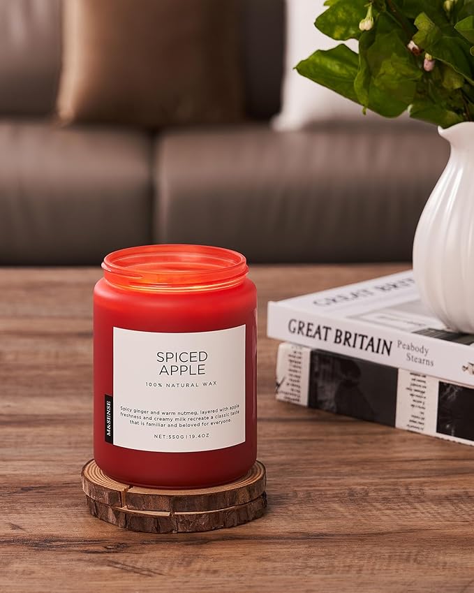 M&SENSE Spiced Apple Scented Candles - Image 7