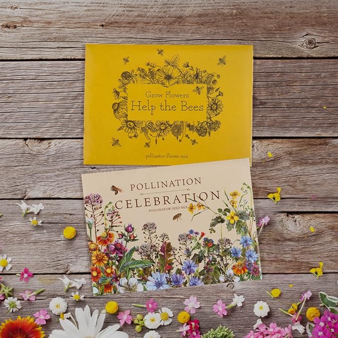 Bentley Pollination Celebration Wildflower Seed Packets, Uncoated Flower Mix - Image 4
