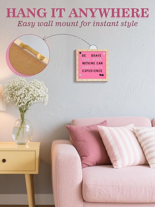 Light up Changeable Felt Letter Board Sign - Image 4