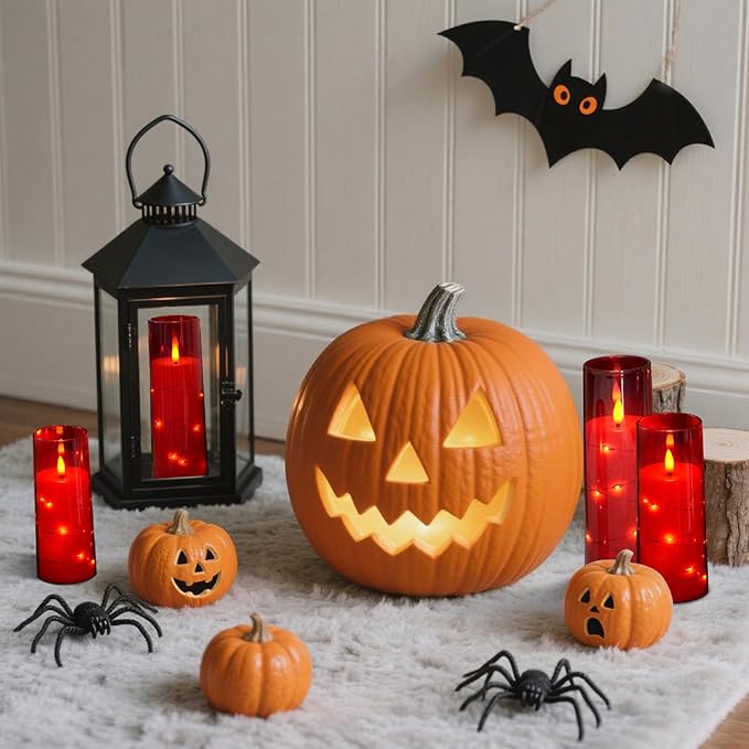 Raycare Flameless Candle with Remote Timer – 5 Flickering Acrylic Battery - Image 3
