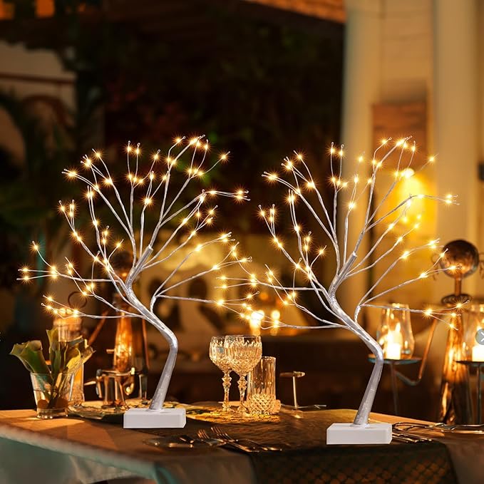 EAMBRITE Fairy Light Tree, 108 Led Light up Trees Decor Indoor, 8 Modes Fairy - Image 6
