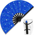 13" Large Folding Rave Fan by Raveahem