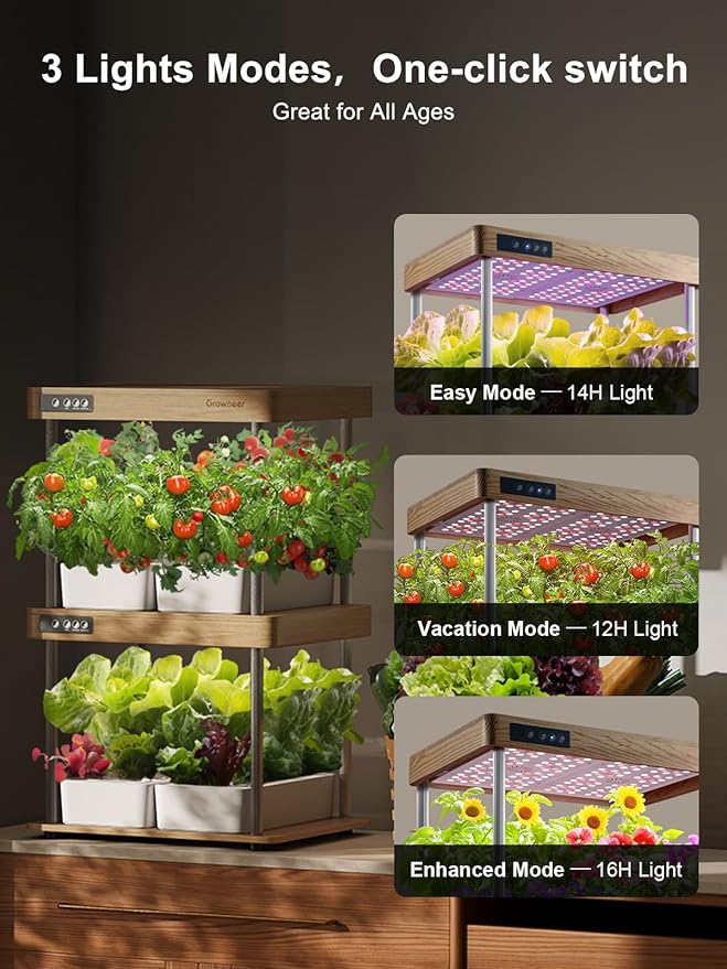 GROWNEER HydroEasy1.0 Hydroponics Growing System Kit, Beginner-Friendly Indoor - Image 3